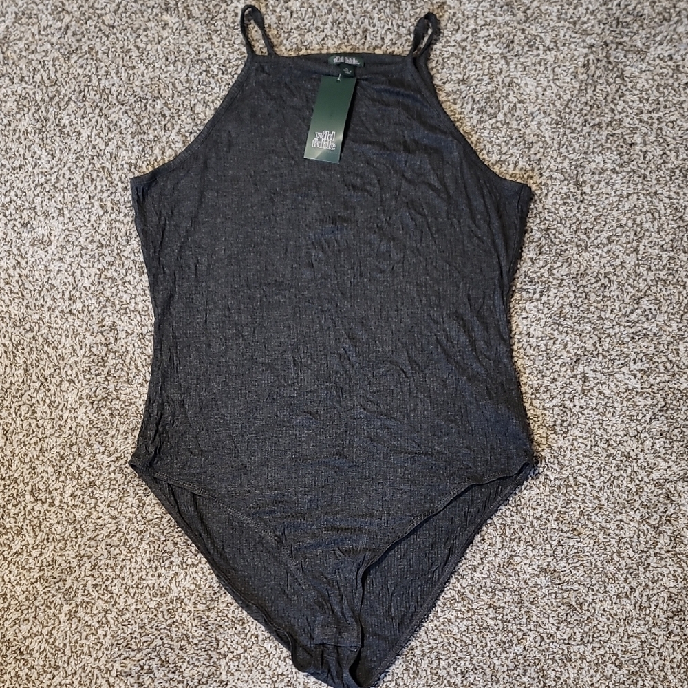 NEW!!! Dark Gray Bodysuit!